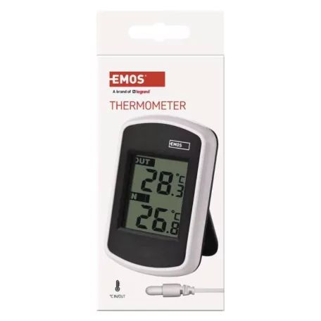 Digitális hőmérő, vezetékes érzékelővel E0041