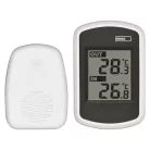 Digitális hőmérő, vezeték nélküli érzékelővel E0042