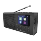 Hordozható rádió Bluetooth, DAB / DAB+ / FM, fekete színű