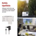 Hordozható rádió Bluetooth, DAB / DAB+ / FM, fehér színben
