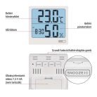 EMOS Hő- és nedvességmérő E0114N