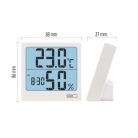 EMOS Hő- és nedvességmérő E0114N