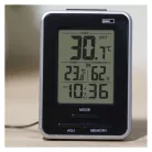 Digitális hőmérő páratartalom-mérővel, vezetékes érzékelővel, ébresztőórával E0121
