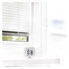 Digitális hőmérő, vezeték nélküli érzékelővel, ébresztőóra, dátum E0127