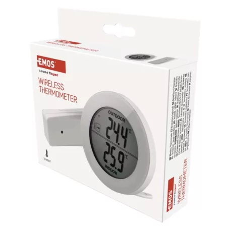 Digitális hőmérő, vezeték nélküli érzékelővel E0129