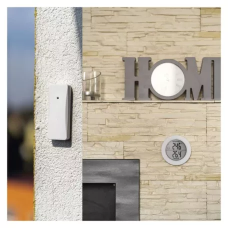 Digitális hőmérő, vezeték nélküli érzékelővel E0129