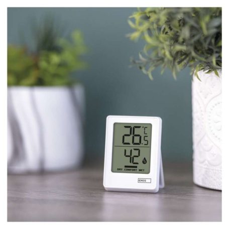 Digitális hőmérő vezeték nélküli érzékelővel, páratartalom-mérővel E0345