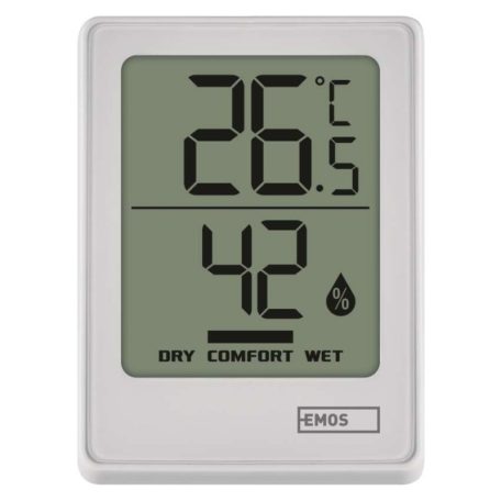 Digitális hőmérő vezeték nélküli érzékelővel, páratartalom-mérővel E0345