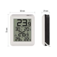 Digitális hőmérő, vezetékes érzékelővel E0422