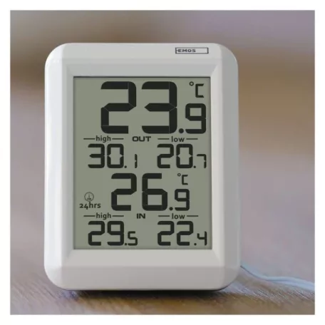 Digitális hőmérő, vezetékes érzékelővel E0422