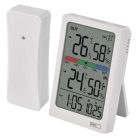 Digitális hőmérő páratartalom-mérővel, vezeték nélküli érzékelővel, óra, dátum E0558W
