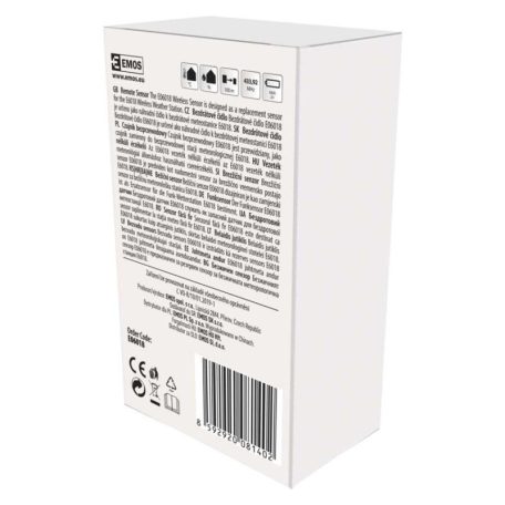 EMOS Vezeték nélküli érzékelő E06018, E6016