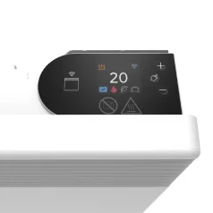   Noirot E179115 Spot WIFI 1500 BL konvektor fűtőtest, 1500 W, alumínium fűtőelem, falra szerelhető vagy szabadon álló, napi és heti programozás, applikációval vezérelhető