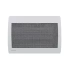 Noirot E184113 Radiance H 1000 BL elektromos hősugárzó panel, 1000 W, IP24 védettség, beépített termosztát LCD kijelzővel, fali kivitel