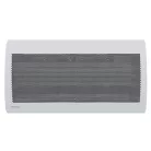 Noirot E184115 Radiance H 1500 BL elektromos hősugárzó panel, 1500 W, IP24 védettség, beépített termosztát LCD kijelzővel, fali kivitel