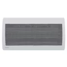 Noirot E184115 Radiance H 1500 BL elektromos hősugárzó panel, 1500 W, IP24 védettség, beépített termosztát LCD kijelzővel, fali kivitel