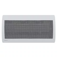   Noirot E184115 Radiance H 1500 BL elektromos hősugárzó panel, 1500 W, IP24 védettség, beépített termosztát LCD kijelzővel, fali kivitel