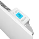 Noirot E184117 Radiance H 2000 BL elektromos hősugárzó panel, 2000 W, IP24 védettség, beépített termosztát LCD kijelzővel, fali kivitel