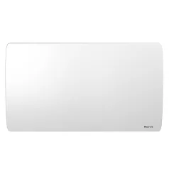   Noirot E216115 Inova H 1500 BL hősugárzó, 1500 W, IP24 védettség, nyitott ablak érzékelő, beépített termosztát LCD-vel, fali kivitel