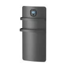 Noirot E221124 RSS Anuri DY 1200 AN törölközőszárító, 1200 W, IP24 védettség, beépített ventilátor, gyerekzár, antracit szürke