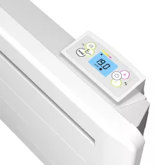   Noirot E222113 Amaroc H 1000 BL kerámia fűtőtest, 1000 W, IP24 védettség, nyitott ablak érzékelő, gyermekzár, fali kivitel