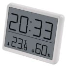 Digitális hőmérő páratartalom-mérővel, vezeték nélküli érzékelővel, óra, dátum E6210