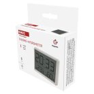 Digitális hőmérő páratartalom-mérővel, vezeték nélküli érzékelővel, óra, dátum E6210