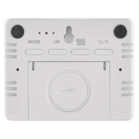 Digitális hőmérő páratartalom-mérővel, vezeték nélküli érzékelővel, óra, dátum E6210
