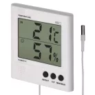 Digitális hőmérő páratartalom-mérővel, vezetékes érzékelővel E8471