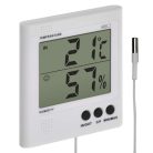 Digitális hőmérő páratartalom-mérővel, vezetékes érzékelővel E8471