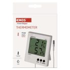 Digitális hőmérő páratartalom-mérővel, vezetékes érzékelővel E8471