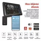 GoSmart E8610 vezeték nélküli időjárás állomás wifivel
