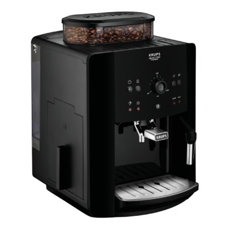 Krups Automata EA811010 eszpresszógép Arabica Mechanical Black, 1450 W, teljesen automata, 15 bar Thermoblock rendszer