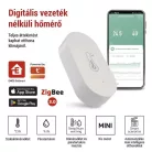 GoSmart digitális vezeték nélküli hőmérő, páratartalom-mérővel, ZigBee EGS0102