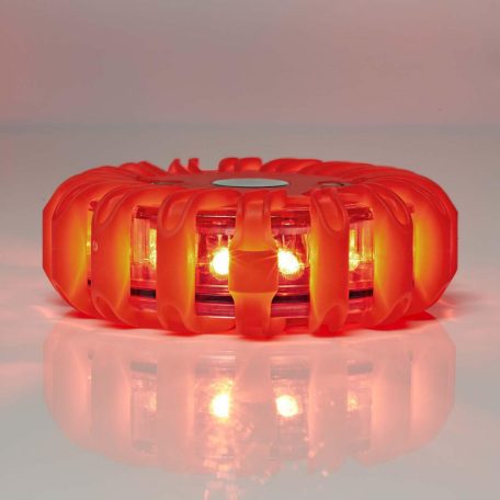 LED figyelmeztető fény | Működési üzemmódok: Alacsonyon Szilárd / Dupla Villogó / Forgó Tál / Gyors Pislogás / Lassú Villogó / Magasan Szilárd / Négyes Villogó / SOS / Vaku / Váltakozó | Feszültség forrás típusa | 1x CR123A | Mozgásérzékelő | LED | Állíth