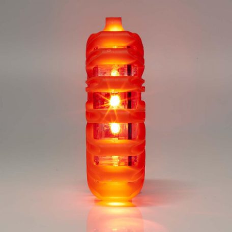 LED figyelmeztető fény | Működési üzemmódok: Alacsonyon Szilárd / Dupla Villogó / Forgó Tál / Gyors Pislogás / Lassú Villogó / Magasan Szilárd / Négyes Villogó / SOS / Vaku / Váltakozó | Feszültség forrás típusa | 1x CR123A | Mozgásérzékelő | LED | Állíth