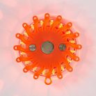 LED figyelmeztető fény | Működési üzemmódok: Alacsonyon Szilárd / Dupla Villogó / Forgó Tál / Gyors Pislogás / Lassú Villogó / Magasan Szilárd / Négyes Villogó / SOS / Vaku / Váltakozó | Feszültség forrás típusa | 1x CR123A | Mozgásérzékelő | LED | Állíth