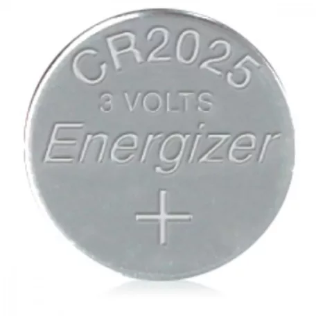 Lítium gombelem CR2025 | 3 V DC | 2 - Buborékfólia | Ezüst