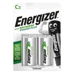   Ni-MH akkumulátor C | 1.2 V DC | 2500 mAh | Előre töltött | 2 - Buborékfólia | HR14 | Ezüst