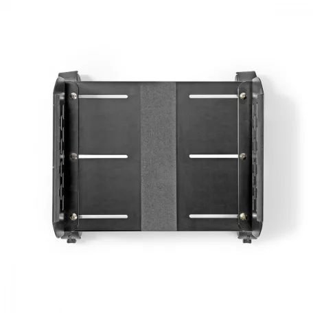 Asztali számítógép állvány | állítható szélesség / Dönthető Forgatható | 13 - 25 cm | 25 kg | Fém / Műanyag | Fekete