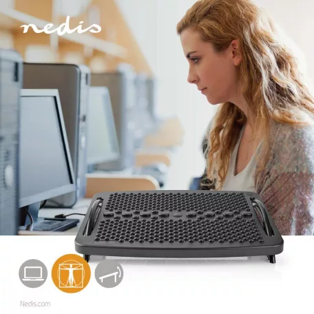 Feetrest | Állítható Szög | Fekete | Műanyag