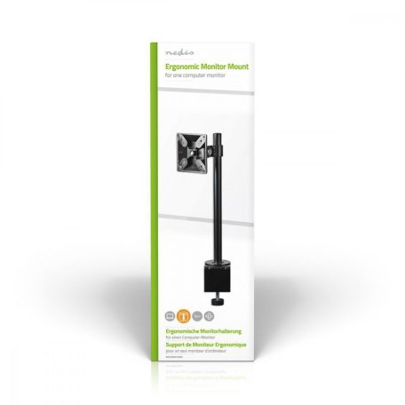 Asztali Monitor Tartó | 1 Képernyő(k) | 14-24 " | 75x75 / 100x100 | Dönthető Forgatható