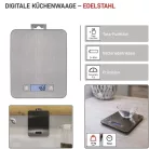 EMOS Digitális konyhai mérleg EV023, ezüst