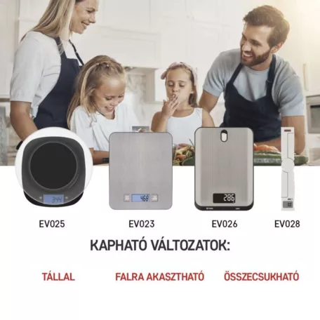EMOS Digitális konyhai mérleg EV025