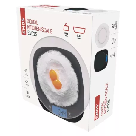 EMOS Digitális konyhai mérleg EV025