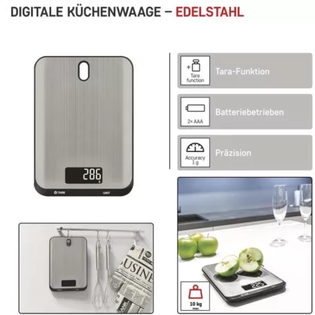 EMOS DIGITÁLIS KONYHAI EV026, ezüst