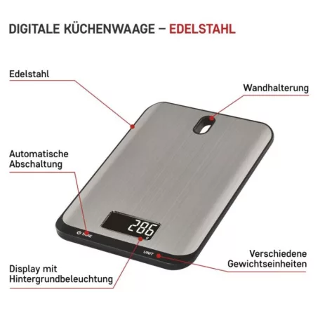 EMOS DIGITÁLIS KONYHAI EV026, ezüst