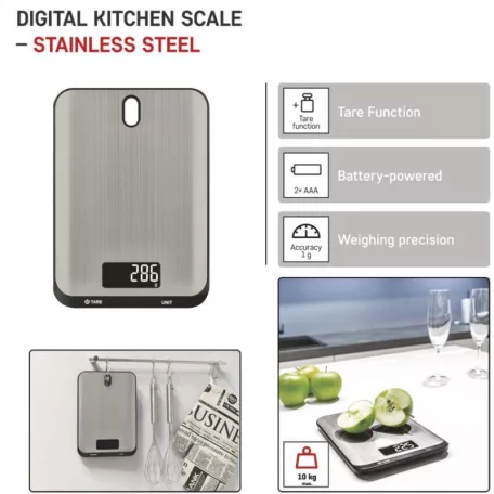 EMOS DIGITÁLIS KONYHAI EV026, ezüst