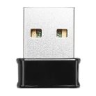 2 az 1-ben N150 Wi-Fi és Bluetooth 4.0 Nano USB adapter 2,4 GHz fekete