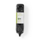 Elosztó | Földelt csatlakozó / F típus (CEE 7/7) | 3 utas | 3680 W | 16 A | Földelés típusa: Oldal Érzékelő | 230 V AC 50/60 Hz | Aljzat szög: 45 ° | Nincs Kábel Mellékelve | Fekete